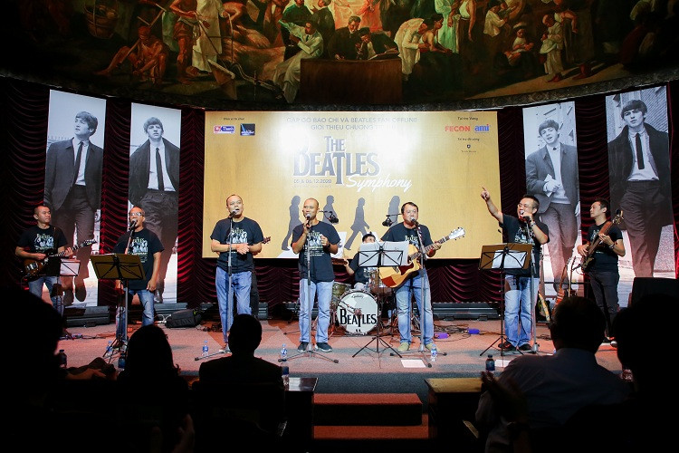 MC Long Vu, Anh Tuan xuat hien trong dem nhac tuong nho Beatles-Hinh-2