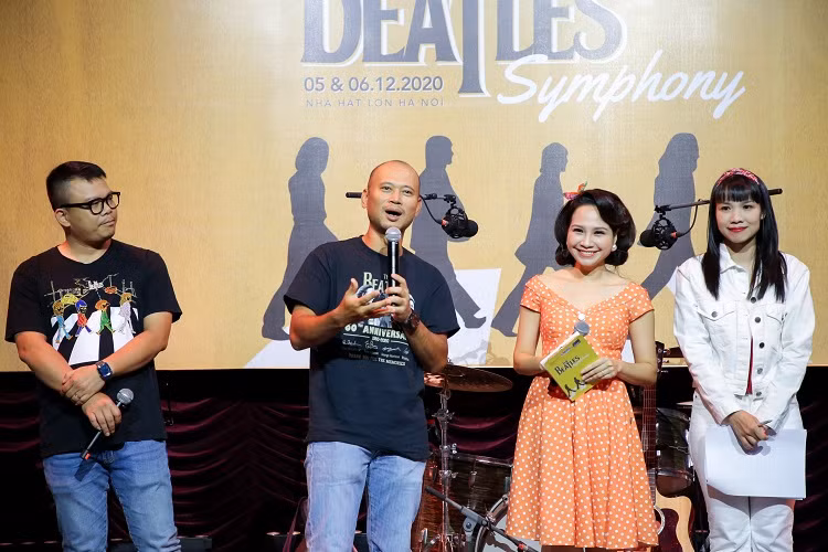 MC Long Vu, Anh Tuan xuat hien trong dem nhac tuong nho Beatles-Hinh-3