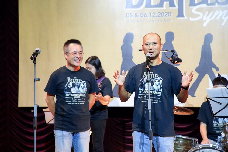 MC Long Vu, Anh Tuan xuat hien trong dem nhac tuong nho Beatles