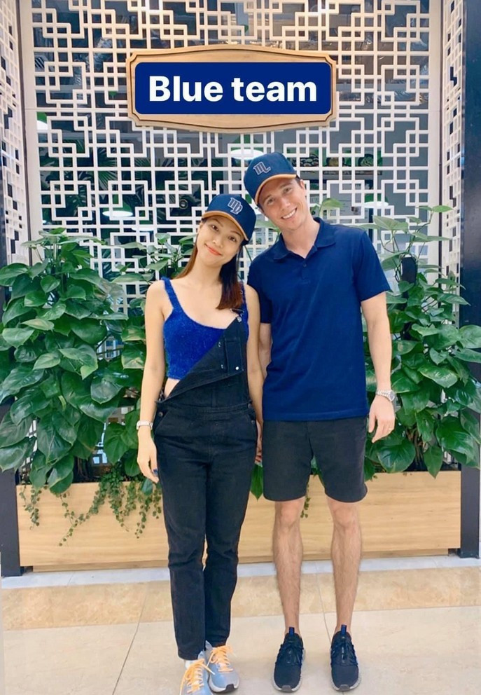 Sau này, cặp đôi muốn xây dựng tổ ấm tại Việt Nam với nhiều con, trong đó con gái đầu sẽ được đặt tên là Rose (theo tên nhân vật chính phim Titanic - Rose).