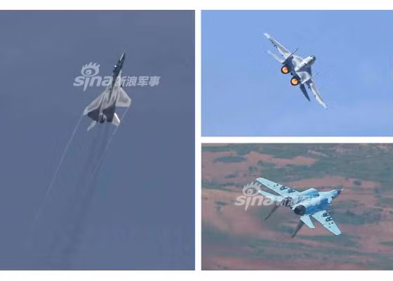 MiG-29 thiên về khả năng hộ tống bảo vệ cho đội hình máy bay cường kích lao vào công kích mục tiêu bằng rocket, bom và tên lửa không đối đất. Nguồn ảnh: Sina