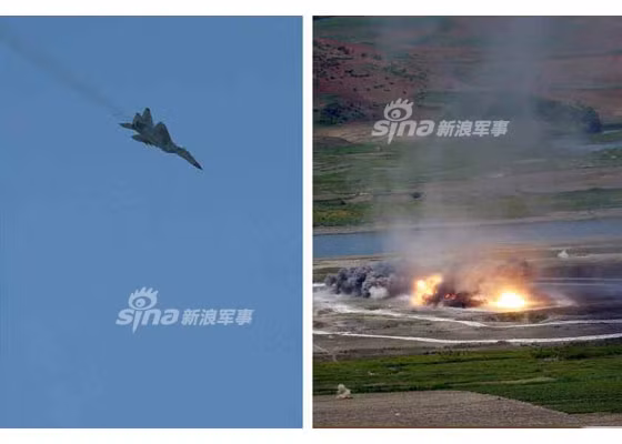 Có thể suy nghĩ tới khả năng, đây sẽ là các máy bay chiến đấu chính tham gia kế hoạch “hủy diệt” tàu sân bay Mỹ trong trường hợp xung đột xảy ra trên bán đảo Triều Tiên. Nguồn ảnh: Sina