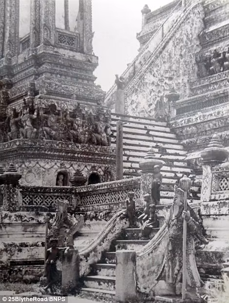 Một ngôi chùa cổ ở Ayutthaya.