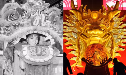 Loat anh don Tet am lich doc nhat vo nhi o Trung Quoc