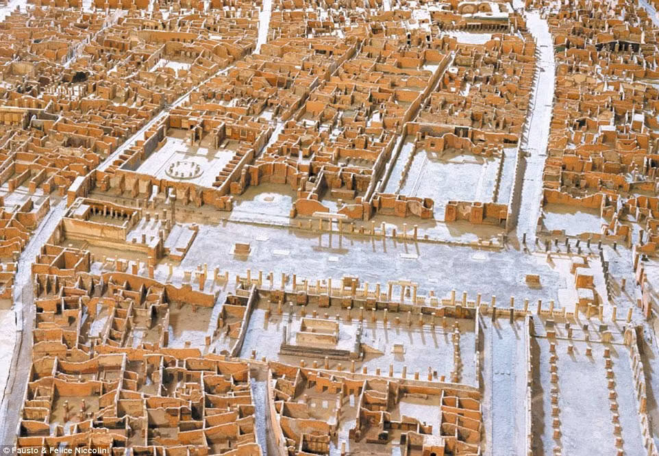 Trước khi thành phố Pompeii bị núi lửa chôn vùi, đây là nơi sinh sống của khoảng 20.000 cư dân.