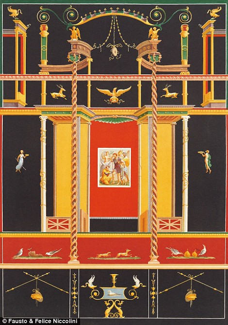 Hai anh em Fausto và Felice Niccolini đã sử dụng kỹ thuật in thạch bản tiên tiến để ghi nhận những tòa nhà, bức tượng, tranh tường... ở Pompeii.