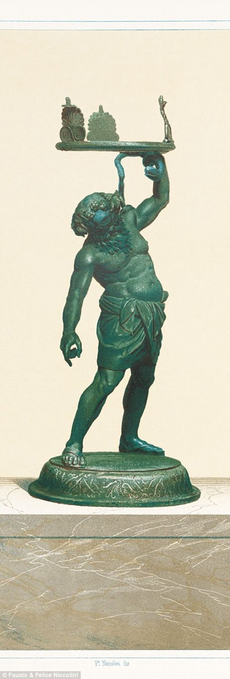 Nhiều đồ đạc trong đó có đồ trang trí được người dân Pompeii sử dụng trong đời sống hàng ngày cũng được anh em nhà Niccolini giới thiệu đến công chúng.