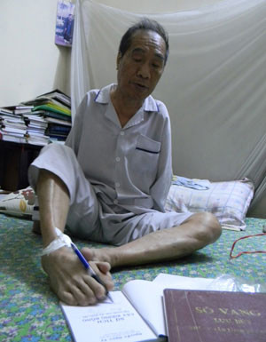 Cuộc đời và quá trình luyện viết của nhà giáo Nguyễn Ngọc Ký là tấm gương về ý chí nghị lực, quyết tâm cũng như niềm tin vào chính mình.