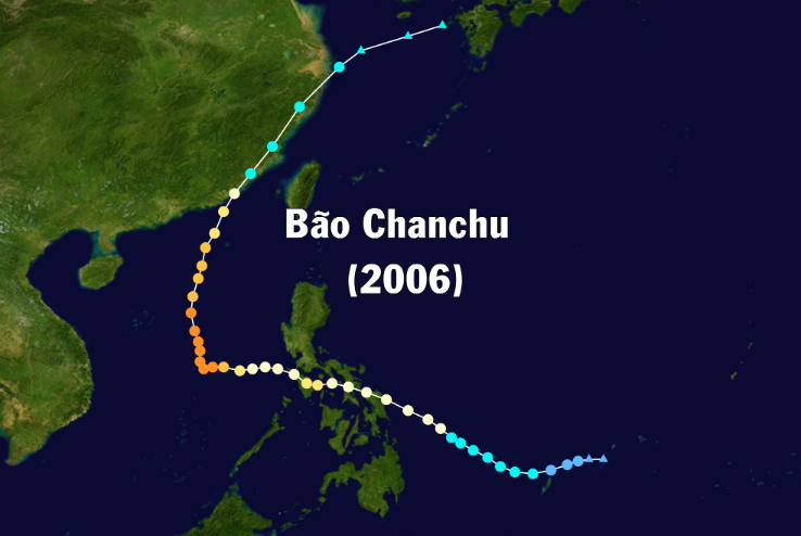 Cuối tháng 5/2006, Bão số 1 (Bão Chanchu) không ảnh hưởng đến vùng biển Việt Nam nhưng gây hậu quả vô cùng nghiêm trọng cho ngư dân. Sức gió giật cấp 15 lên tới 170 km/h, mất tích gần 250 người với 14 tàu bị chìm, 4 tàu mất tích, 600 người sống sót nhờ chiến dịch cứu hộ lớn nhất thời điểm đó với sự hợp tác của nhiều nước trên thế giới.