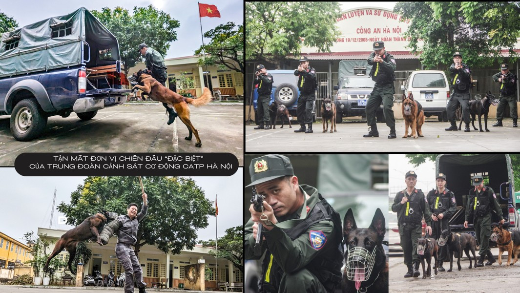 Tận mắt đơn vị chiến đấu đặc biệt của Trung đoàn Cảnh sát cơ động CATP Hà Nội