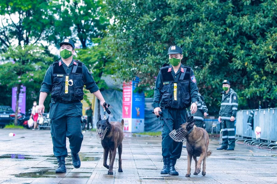 Đây là đơn vị chiến đấu đặc biệt của Trung đoàn Cảnh sát cơ động CATP Hà Nội