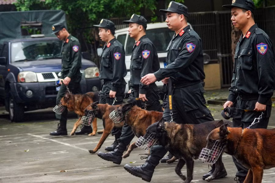 Hàng ngày từ đầu giờ sáng, đơn vị đều tổ chức huấn luyện đầy đủ