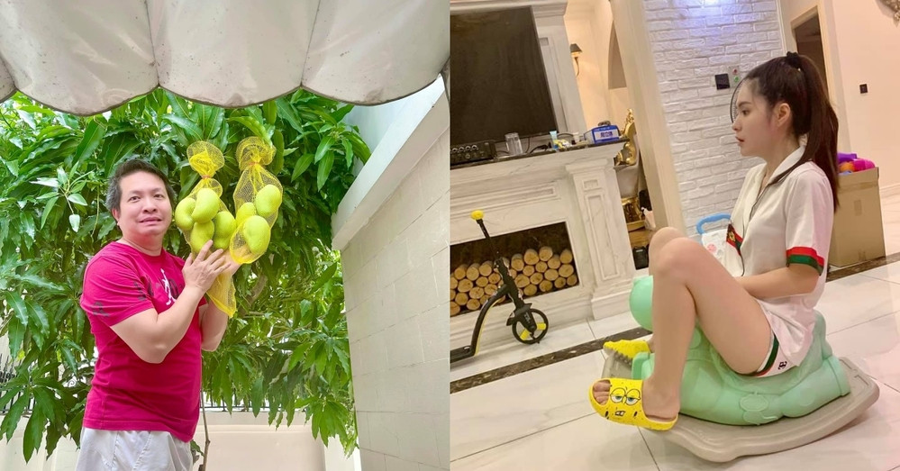 Bên cạnh những món quà sang trọng, đắt giá, chồng Di Băng còn rất ngọt ngào, quan tâm vợ từng những cử chỉ nhỏ nhất.