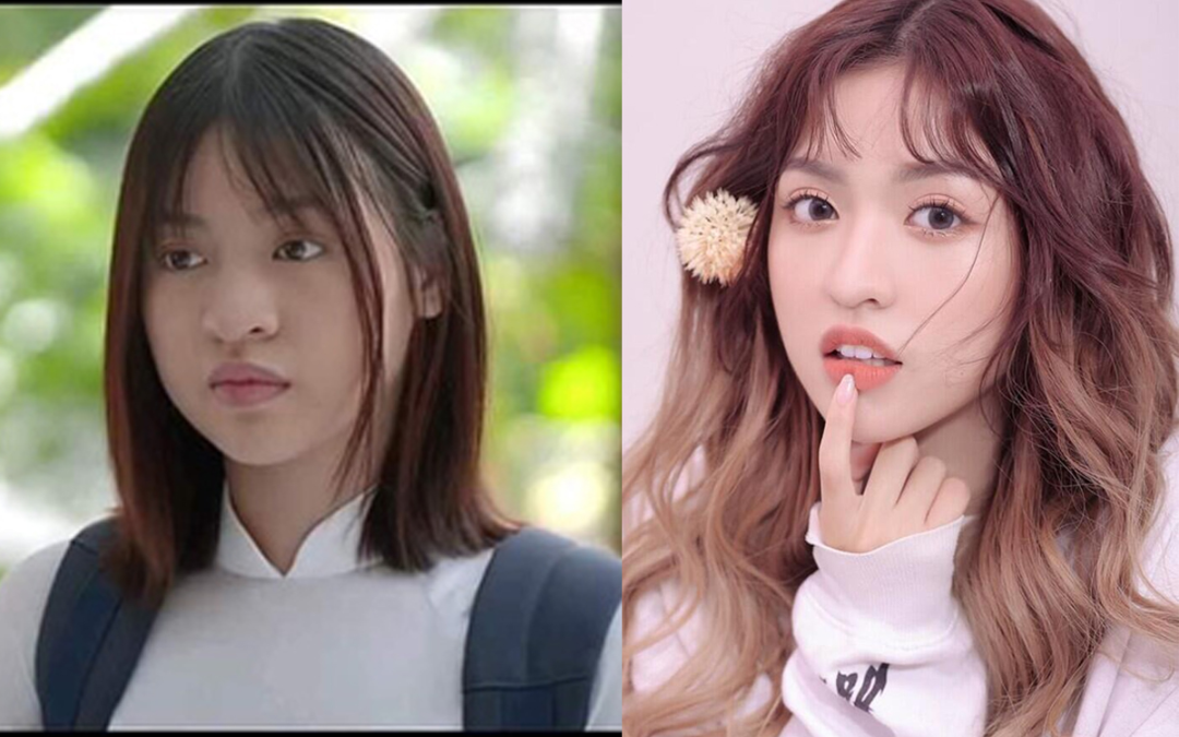 So sánh ảnh ngày xưa - bây giờ nhiều người phải thừa nhận cô đã có một cuộc cách mạng nhan sắc. Ảnh: Tổng hợp