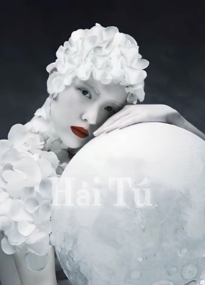 Trong suốt sự nghiệp làm người mẫu, dù có visual đỉnh nhưng số bộ ảnh "ra hồn" của Hải Tú chỉ đếm trên đầu ngón tay.