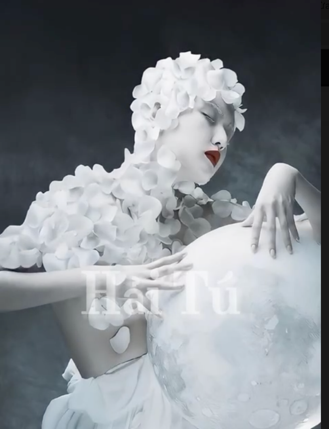 Nhiều người còn tỏ ra khá bất ngờ vì không thể nhận ra đây chính là Hải Tú . Netizen nhận xét cho rằng cô nàng trông khó hiểu, chứ chưa làm toát lên được tính nghệ thuật của bộ ảnh.