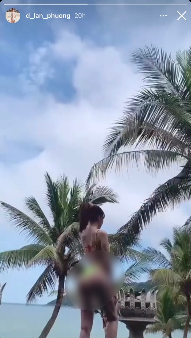 Xuất hiện trong story, Đào Lan Phương mới đây show trọn được vóc dáng quyến rũ với đường cong cực gắt, vòng eo thon gọn và vòng 3 nảy lửa.