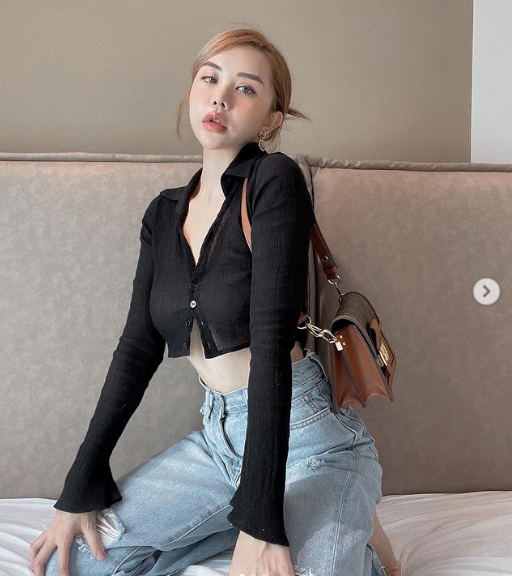 Từng là du học sinh tại Hàn Quốc, phong cách thời trang của Hạt Mít cực kỳ đa dạng.