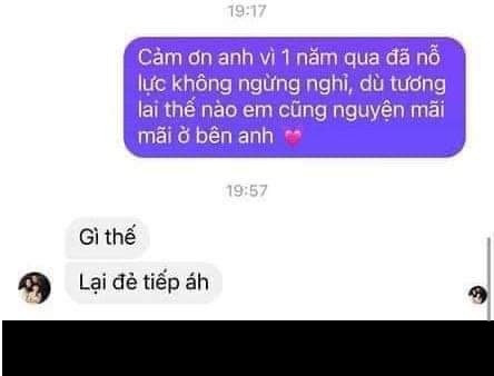 Cũng có nhiều anh chồng đã quá quen với những "trò đùa" của các bà vợ nên rất tỉnh táo khi đáp trả tin nhắn hài hước.