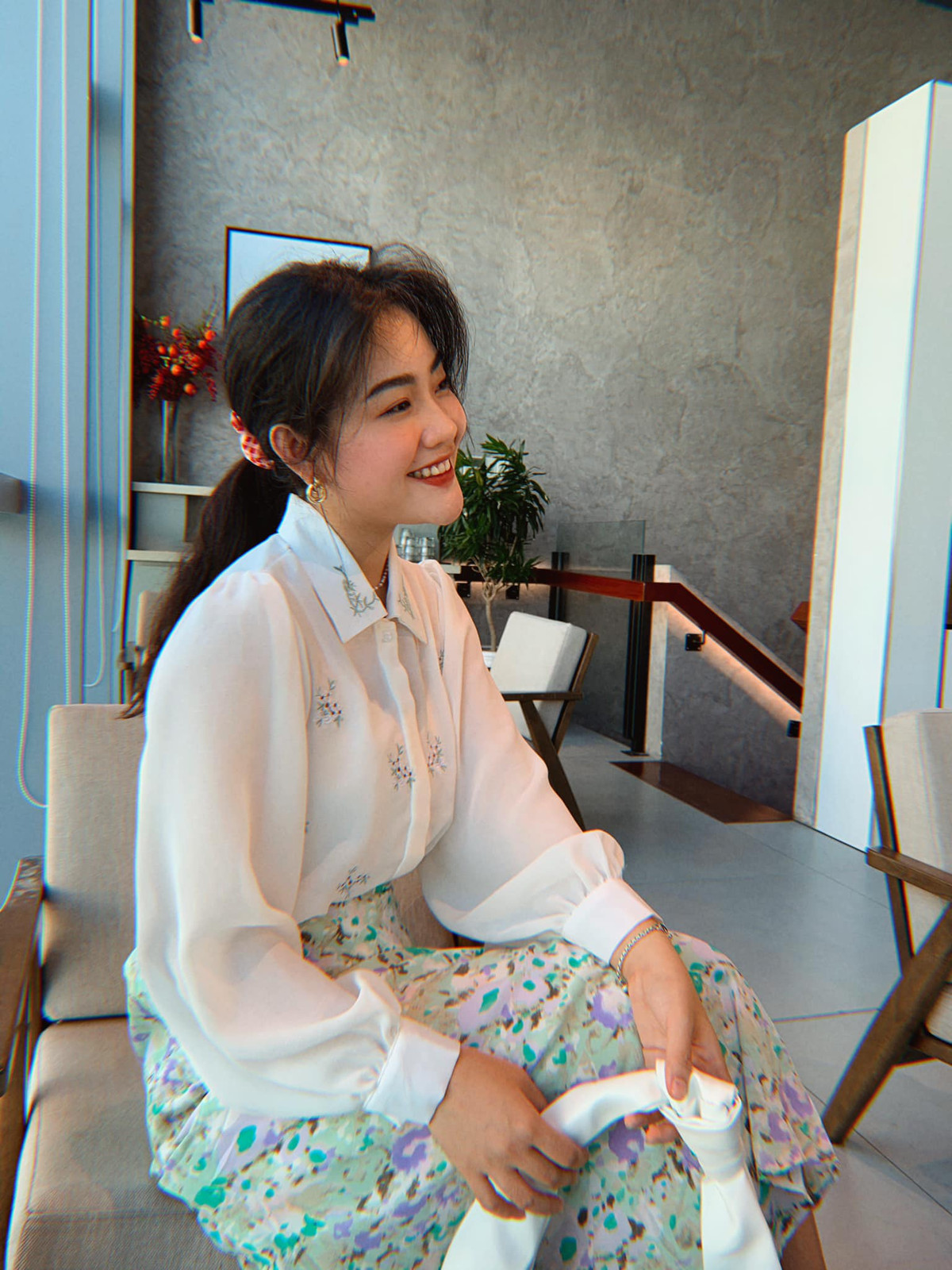 Hiện tại, Bách Liên đang thử sức với nghề mẫu ảnh. Ảnh: FBNV