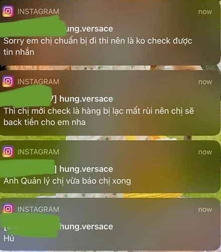 Sau khi đăng đàn tố cáo, Mai Âm Nhạc mới có phản hồi nhanh chóng. Thí sinh Rap Việt cho biết, hàng đã bị thất lạc và chuyển khoản lại tiền cho cô gái đó. Ngoài ra Mai Âm Nhạc còn chia sẻ lý do không kiểm tra được tin nhắn vì đang đi thi.