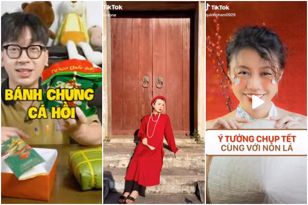“Tet Hung Khoi” hashtag khuay dao gioi tre tren TikTok dip Tet-Hinh-2