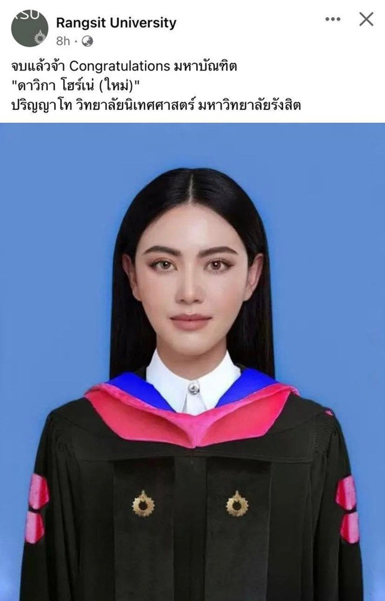 “Ma nữ Thái Lan” khoe nhan sắc xinh đẹp ngày tốt nghiệp thạc sĩ “Ma nu Thai Lan” khoe nhan sac xinh dep ngay tot nghiep thac si