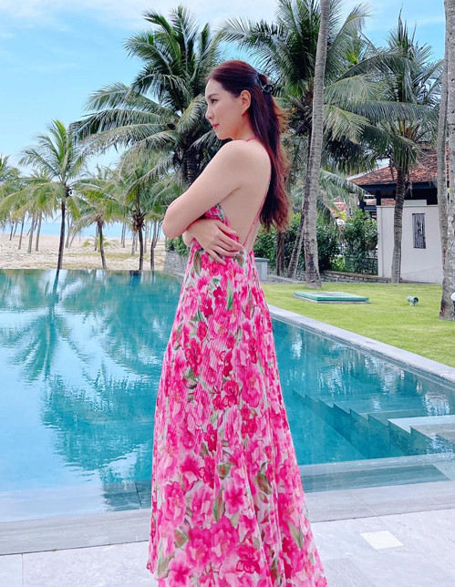 Mai Ngọc từng được xướng tên ở hạng mục "MC xinh đẹp nhất VTV" trong cuộc thi Vẻ đẹp VTV năm 2016. Ảnh: FBNV