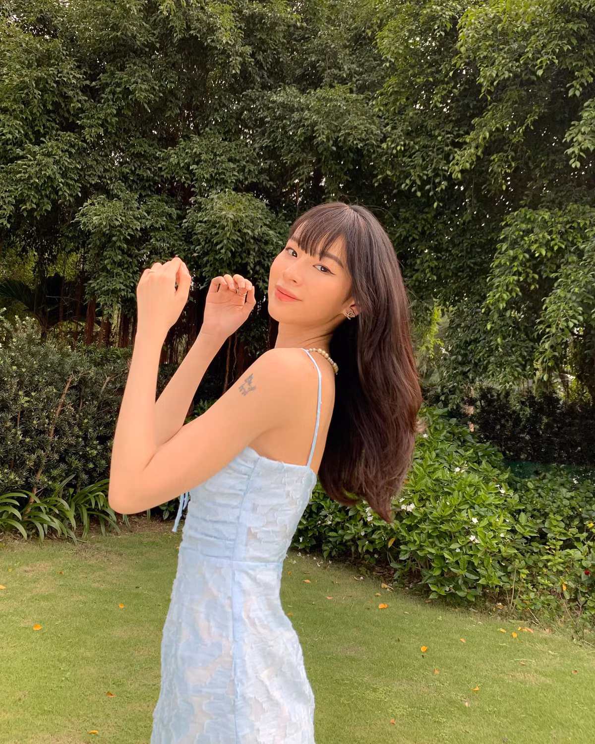 Quán quân The Face 2016 còn được nhận xét là ngày càng hoàn thiện về vóc dáng và nhan sắc sau khi vướng tin đồn hẹn hò. Ảnh: FBNV