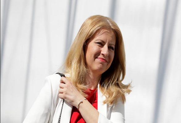 Bà Caputova giữ chức Phó Chủ tịch đảng cho tới tháng 3/2019 khi bà từ chức để tham gia cuộc bầu cử tổng thống Slovakia. Ảnh: ET.