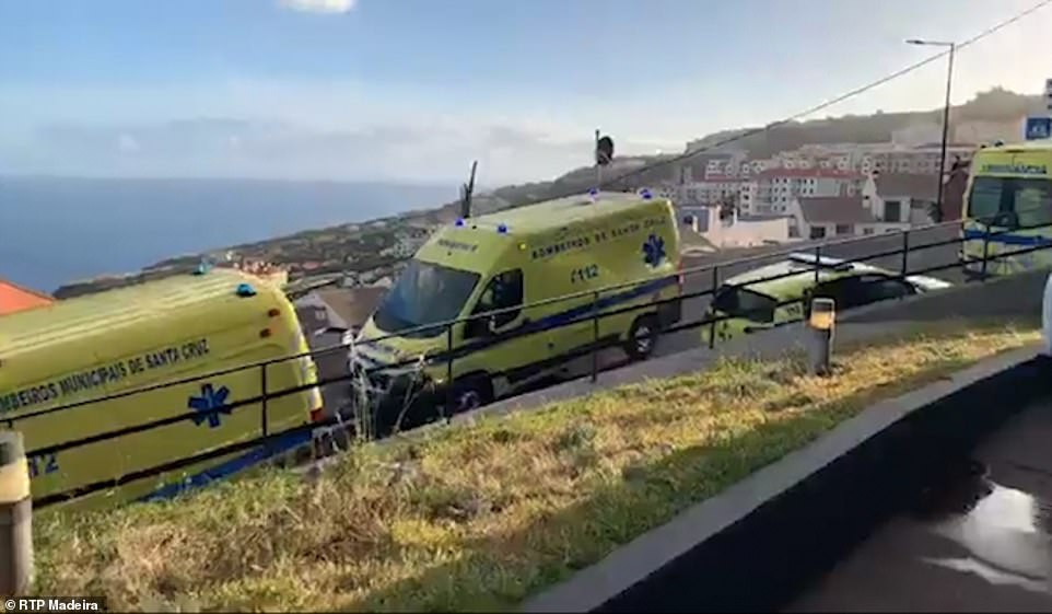 Filipe Sousa, Thị trưởng Santa Cruz, cho biết trong số những người thiệt mạng có 12 nam giới và 17 phụ nữ, và đa số họ là du khách Đức. Lái xe và hướng dẫn viên du lịch nằm trong số những người bị thương. Ảnh: RTP.