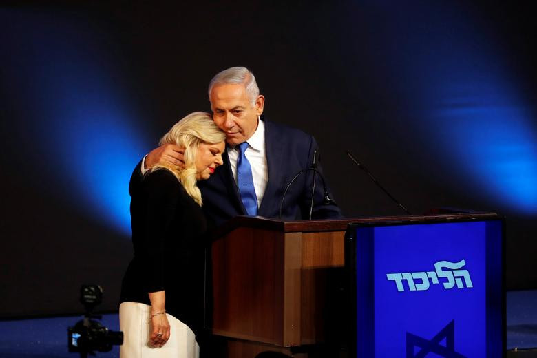 Thu tuong Israel an mung ket qua bau cu Quoc hoi-Hinh-6