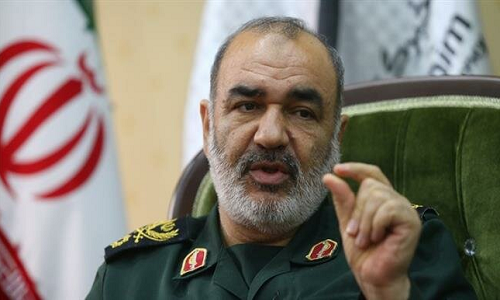 Theo Sputnik, ngày 21/4, Lãnh tụ tối cao Iran Ali Khamenei đã bổ nhiệm Chuẩn tướng Hossein Salami làm Tư lệnh mới của Lực lượng Vệ binh Cách mạng Hồi giáo Iran (IRGC), thay thế người tiền nhiệm là Thiếu tướng Mohammad Ali Jafari. Ảnh: Press TV.