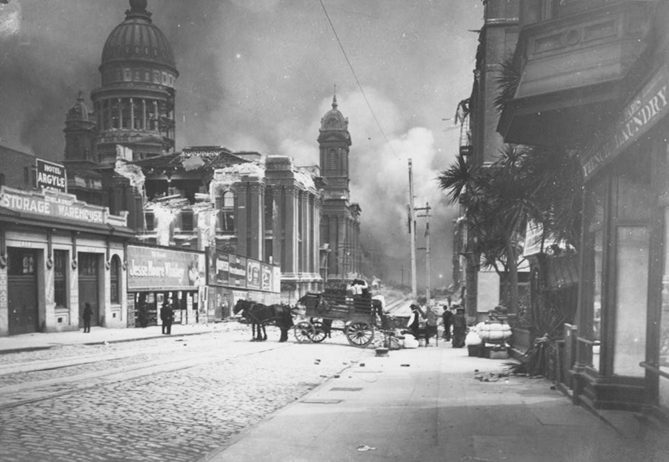 Cuoc song tai San Francisco sau tham hoa dong dat 100 nam truoc