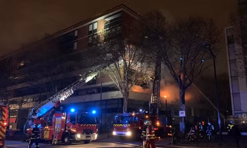 No lon rung chuyen thu do Paris