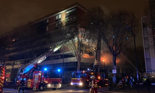 No lon rung chuyen thu do Paris