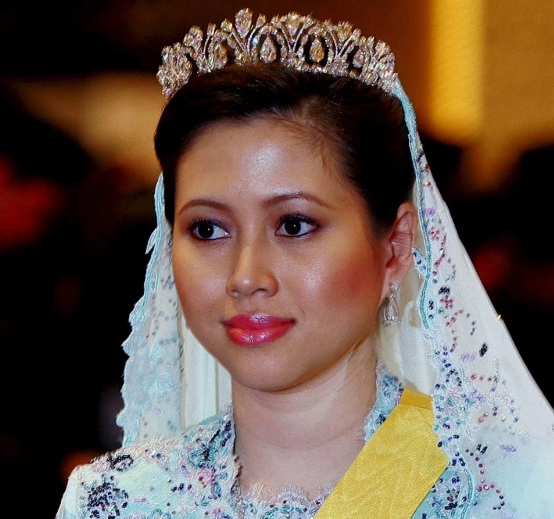 Còn đây là người vợ thứ ba của Quốc vương Hassanal Bolkiah, bà Azrinaz Mazhar.