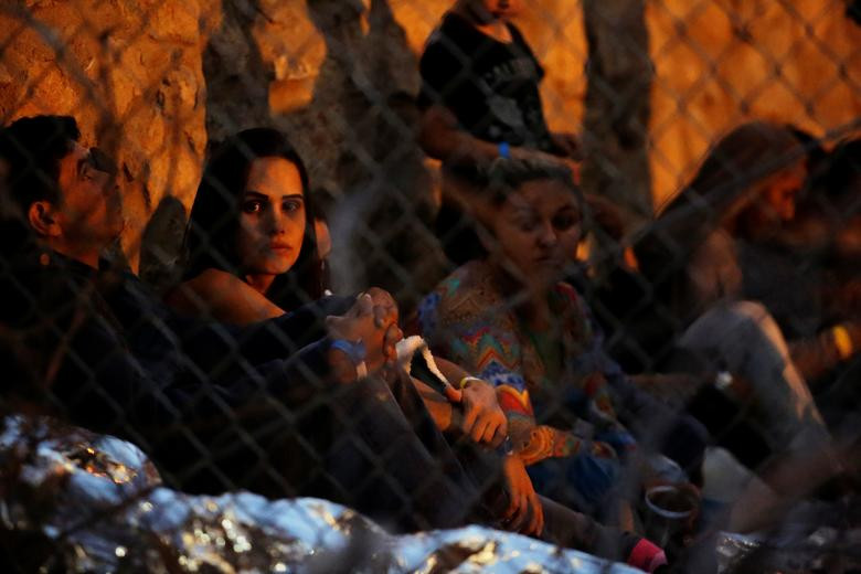 Nhiều di dân bị bắt giữ chủ yếu đến từ Trung Mỹ.