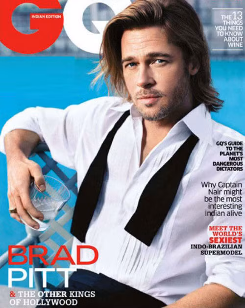 Brad Pitt sieu dien trai tren bia tap chi-Hinh-2