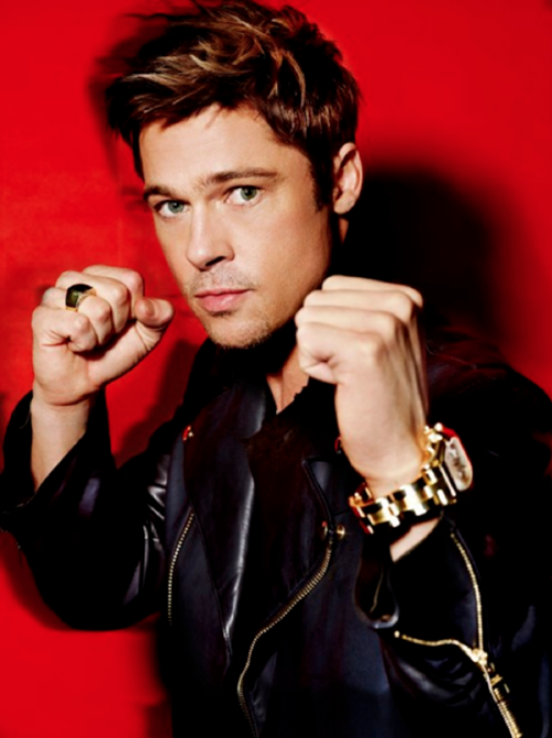 Brad Pitt khỏe khoắn và nam tính.