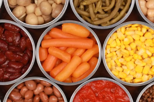 Rau quả đóng hộp không tốt cho gan của bạn