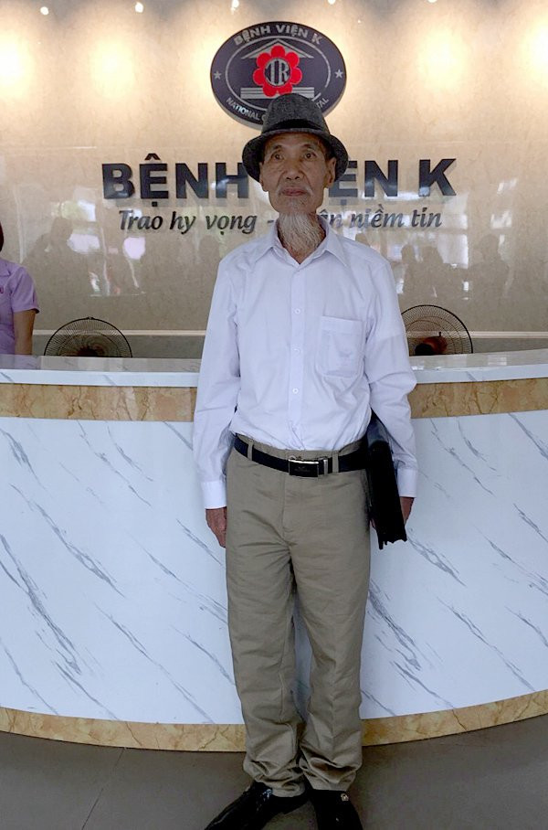 Benh nhan ung thu thoat 