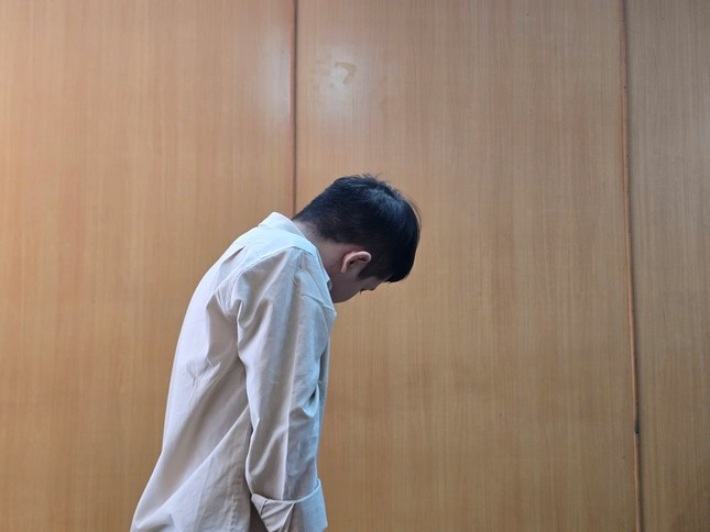 'Tú ông' Nguyễn Hữu Thái tại phiên tòa.