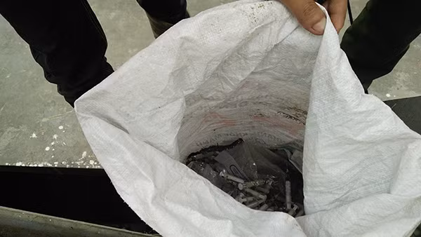 Số lượng kim tiêm mà các con nghiện vứt lại rất nhiều.