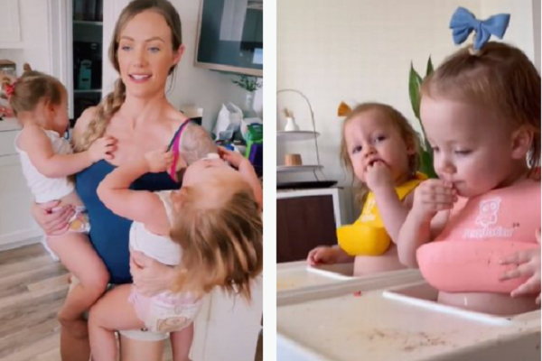 Vừa sinh con 6 tuần, bà mẹ lại mang thai...một năm đẻ 3 đứa Vua sinh con 6 tuan, ba me lai mang thai...mot nam de 3 dua