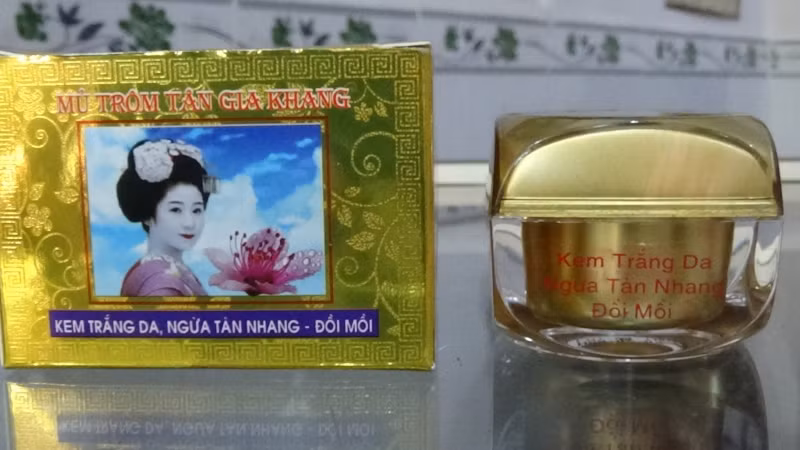 Kem trang da Mu trom Tan Gia Khang bi thu hoi vi ly do gi?