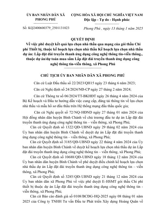 TP HCM: Vượt đối thủ quen, Cty Long An trúng gói thầu hơn 1,8 tỷ - Hình 5 TP HCM: Vuot doi thu quen, Cty Long An trung goi thau hon 1,8 ty-Hinh-5