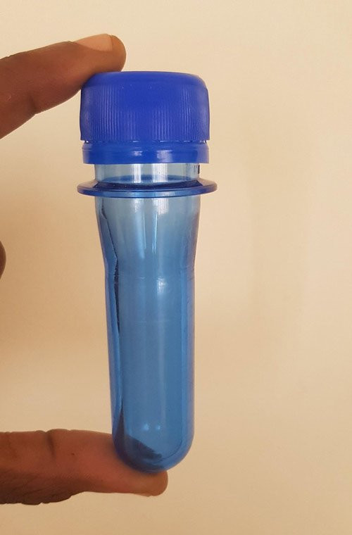 Đây chính là diện mạo của chia nước có thể tích 1 lít trước khi được giãn nở.