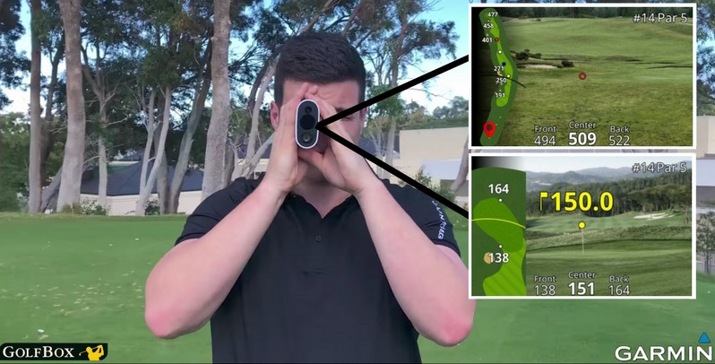 Ngoài khoảng cách xa, máy này còn có thể đo chính xác khoảng cách cả những quãng lên hay xuống dốc với công nghệ trống rung được tích hợp như trên các hệ thống máy ảnh hiện đại. Tuy nhiên mức giá để sở hữu chiếc máy này từ Garmin cũng không rẻ, khoảng 500 USD.