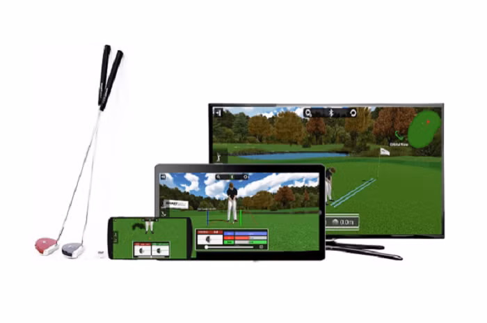 Hỗ trợ thêm ứng dụng trên điện thoại, hệ thống này đưa ra những bài tập và phân tích dạng 3D vô cùng chính xác, giúp cải thiện kỹ năng putting của bạn.